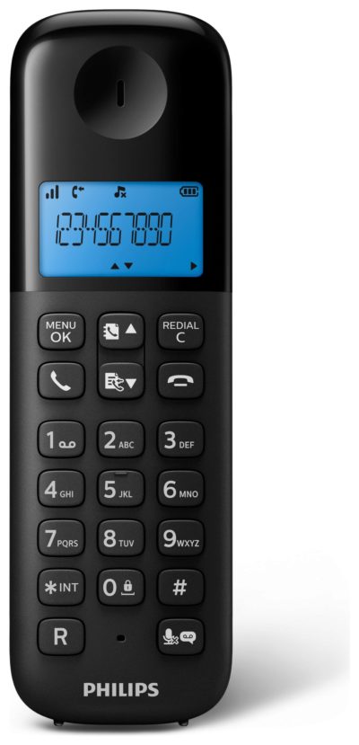 Philips - D1351B 05 Single - Cordless Telephone